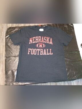 Fanatics Black T-Shirt with Red Print